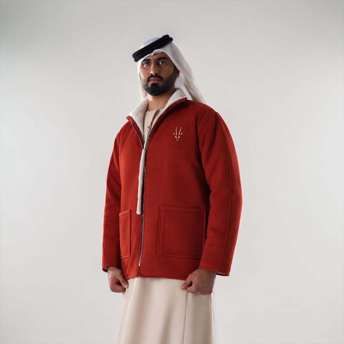 AL KAFIYA Cashmere Jacket 26-27