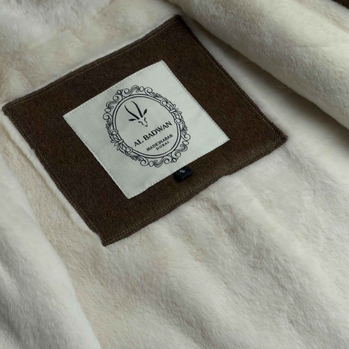 DARK MOCA CASHMERE JACKET 26-27 - AL BADWAN