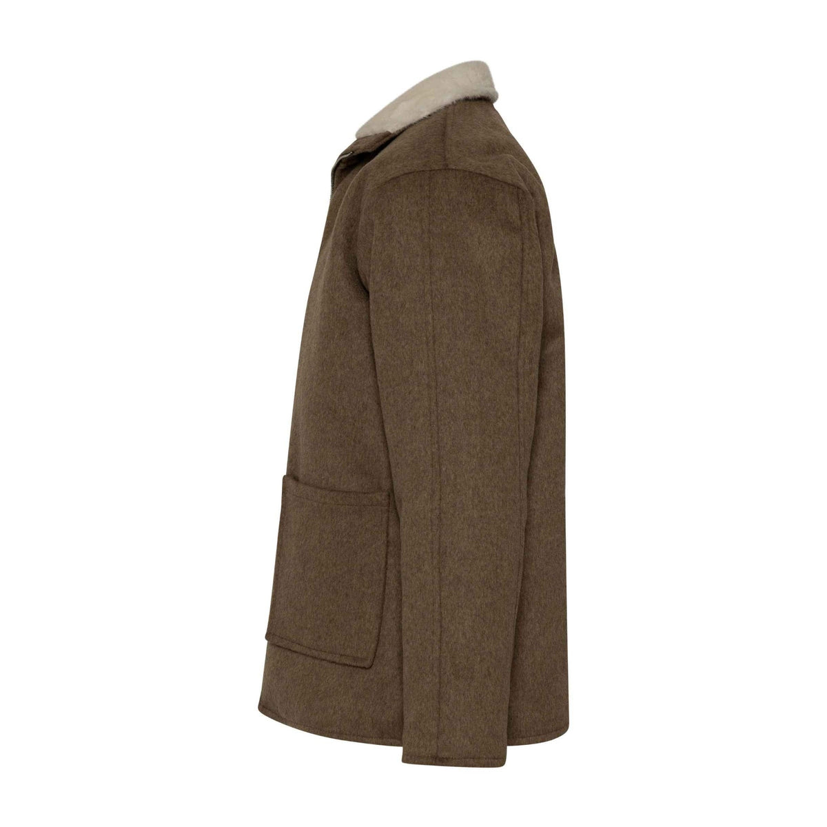 DARK MOCA CASHMERE JACKET 26-27 - AL BADWAN