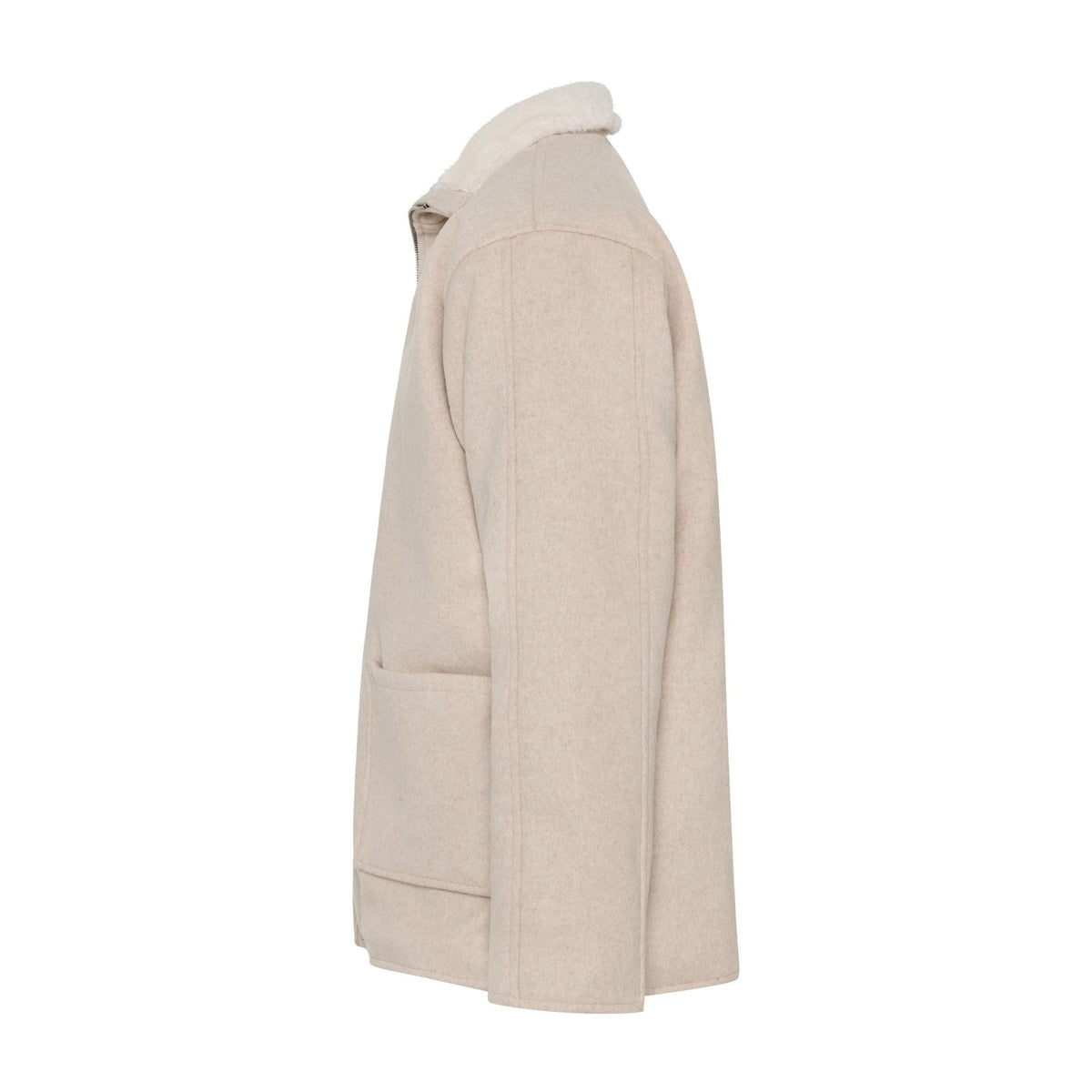 Ghaima Cashmere Beige jacket 26-27 - AL BADWAN