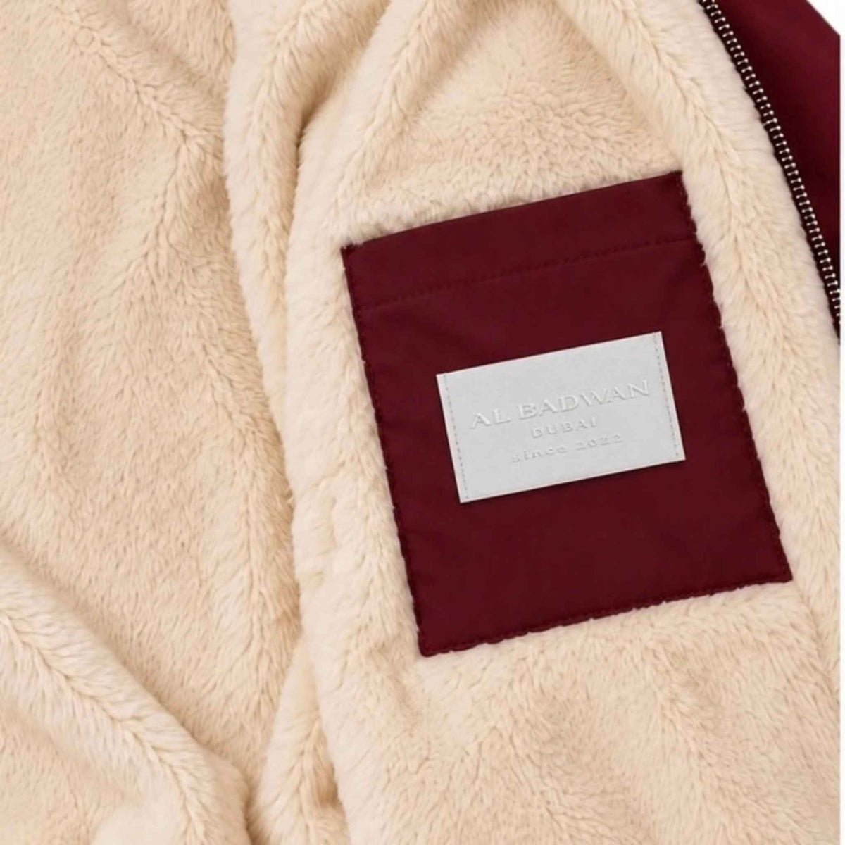 MURABBA’ANIYAH JACKET (WATERPROOF) Burgundy 26-27 - AL BADWAN