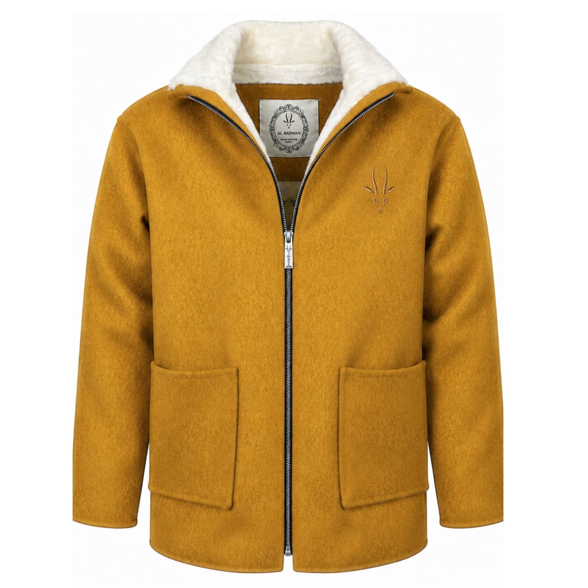 AL NUKHBA Cashmere Jacket — Winter 2026–2027