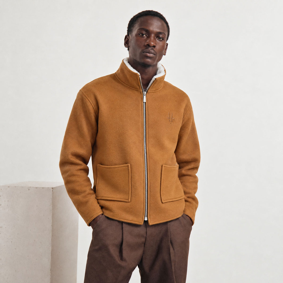 AL NUKHBA Cashmere Jacket — Winter 2026–2027