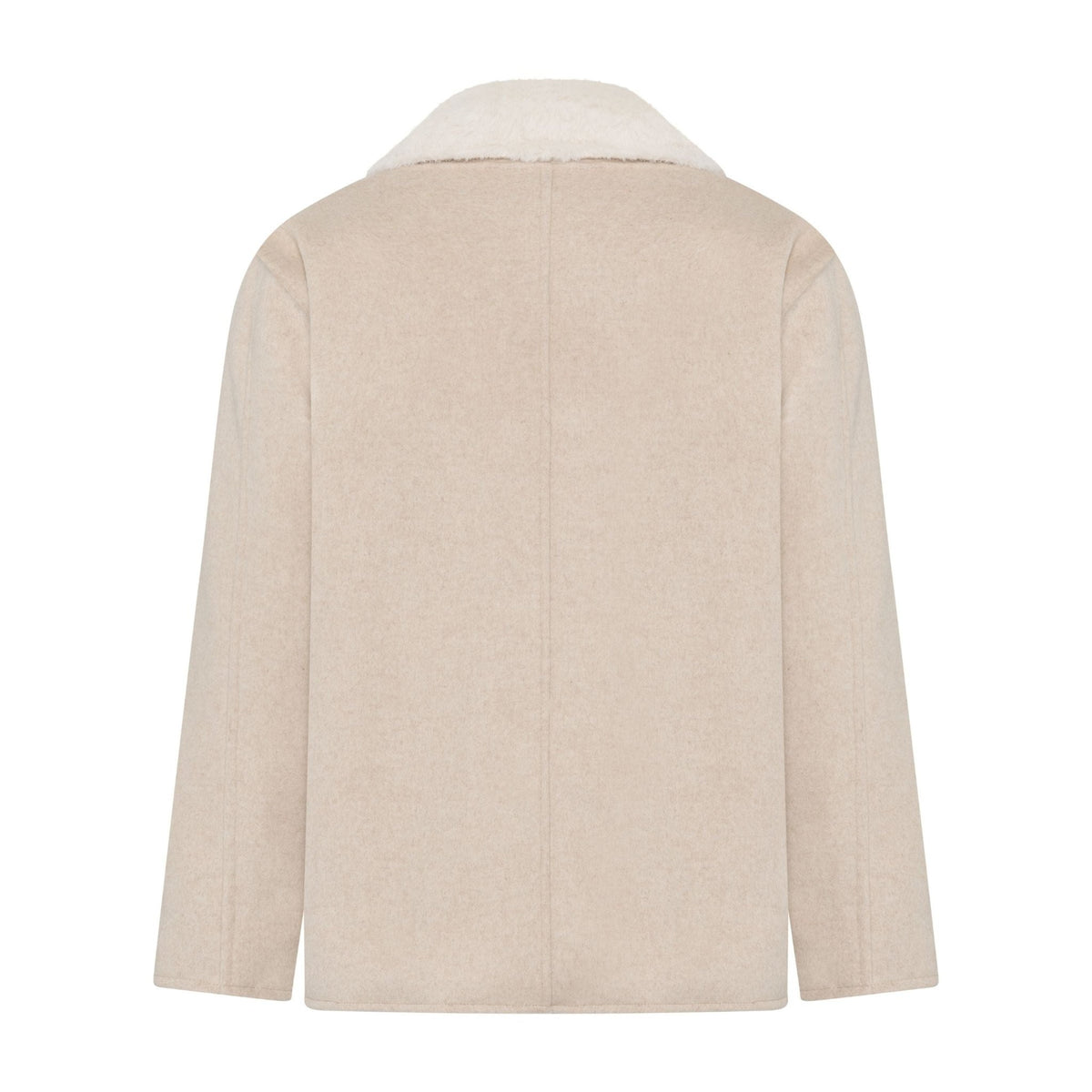 Ghaima Cashmere Beige jacket 26-27 - AL BADWAN