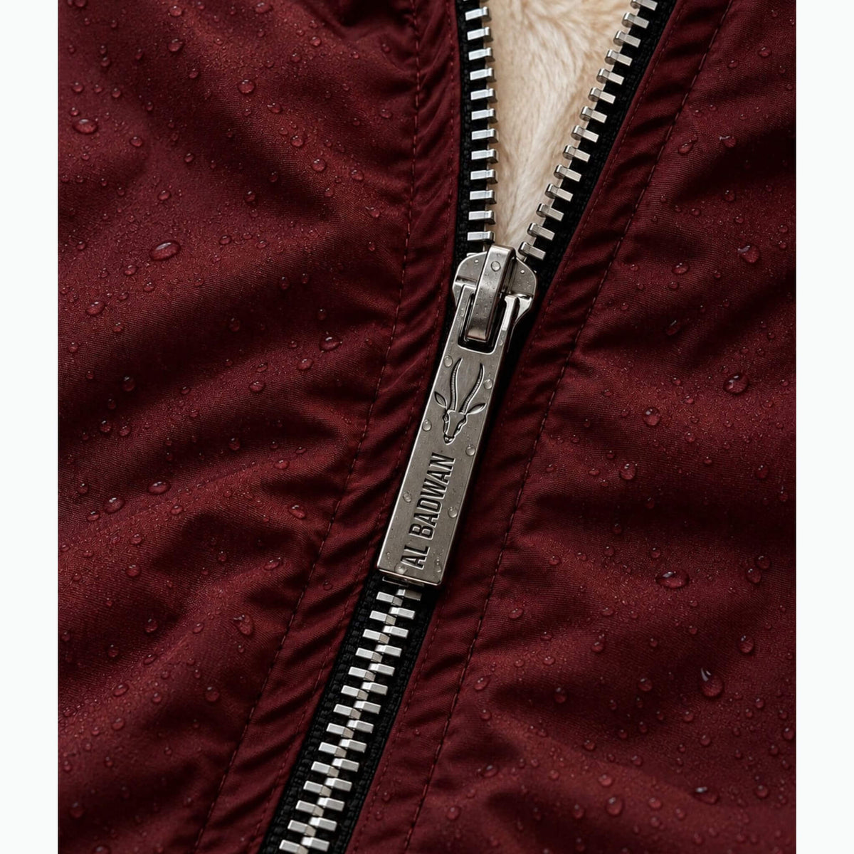 MURABBA’ANIYAH JACKET (WATERPROOF) Burgundy - AL BADWAN